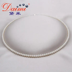 Real Pearl Necklace Jewelry Nice Gift For Girl