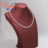 Real Pearl Necklace Jewelry Nice Gift For Girl