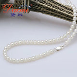 Real Pearl Necklace Jewelry Nice Gift For Girl