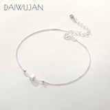 925 Silver Geometric Beads Box Chain Bracelet Women Adjustable Party Gift