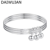 925 Silver Beads Charm Bracelet - Love You Forever