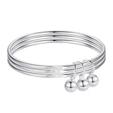 925 Silver Beads Charm Bracelet - Love You Forever