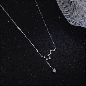 925 Silver Big Dipper Pendant Necklace for Women