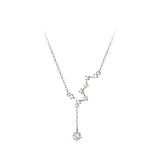 925 Silver Big Dipper Pendant Necklace for Women