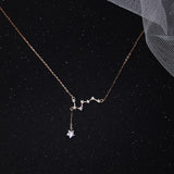 925 Silver Big Dipper Pendant Necklace for Women