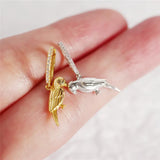 925 Sterling Silver Parrot Hoop Earrings
