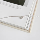 925 Silver Zircon Anklet Bracelet Minimalist Jewelry for Women