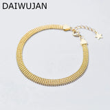 925 Silver Beaded Chain Bracelets Star Charm Fashion Party Jewelry