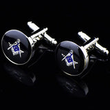 Men's Jewelry Round Cufflinks Wedding Dress Suit Accessories