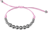 DARK DIAMOND Stainless Steel Bracelet Adjustable Balls
