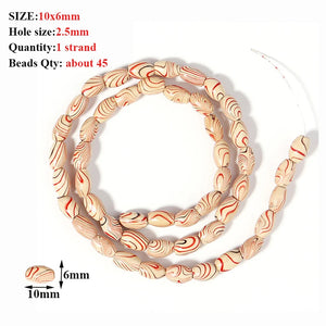 Natural Wood Beads Assortment for DIY Necklace Bracelet Making
