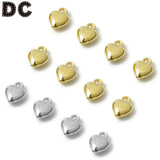DC 100pcs/lot 10x8mm CCB Mini Sweet Love Heart Charms Pendant
