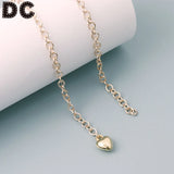 DC 100pcs/lot 10x8mm CCB Mini Sweet Love Heart Charms Pendant