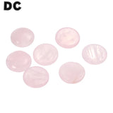 20pcs 6-25mm Pink Crystal Quartz Cabochons Beads DIY Jewelry Findings