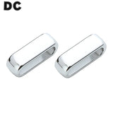 40pcs Square Spacer Beads for Wide Leather Cord DIY Jewelry