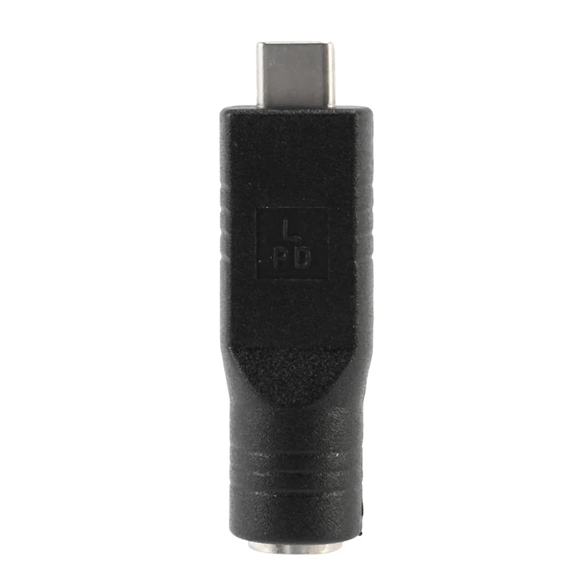 DC 7.4x5.0mm to USB-C Type-C Adapter for Laptop Phone