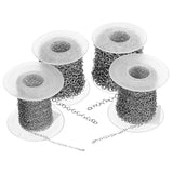 DC Vintage Stainless Steel Necklace Chains 10yd/roll