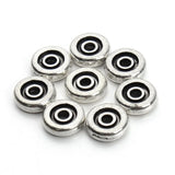100pc Antique 8MM Round Metal Spacer Beads for DIY Bracelets