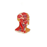 Medical Red Enamel Pin Nurse Student Jewelry