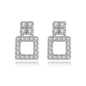 Micro Disco Balls Crystal Stud Earrings for Women