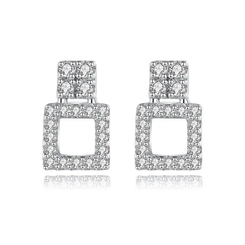 Micro Disco Balls Crystal Stud Earrings for Women