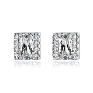 Micro Cubic Zircon Star Hoop Earrings
