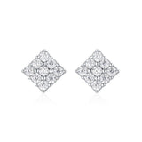 Snowflake Crystal Earrings Zircon Jewelry Earrings