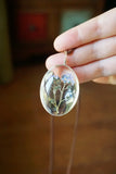 DEAR-LIFE Retro Double-Sided Forget-Me-Not Eternal Flower Necklace Pendant