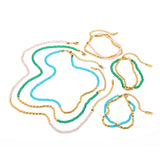 DEAR-LIFE Titanium Steel Necklace - Niche Beaded Jewelry