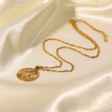 DEAR-LIFE Personalised Plated Stars & Snakes Necklace