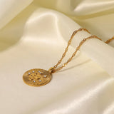 DEAR-LIFE Personalised Plated Stars & Snakes Necklace