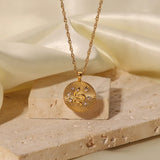DEAR-LIFE Personalised Plated Stars & Snakes Necklace