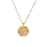 DEAR-LIFE Personalised Plated Stars & Snakes Necklace