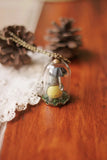 Japanese Retro Chinchilla Necklace Pendant Jewelry