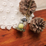 Japanese Retro Chinchilla Necklace Pendant Jewelry