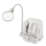 LED Magnifying Glass Handheld 2.5X 5X 16X 90MM 75MM 37MM Plug