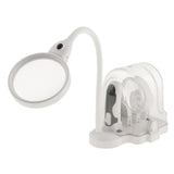 LED Magnifying Glass Handheld 2.5X 5X 16X 90MM 75MM 37MM Plug
