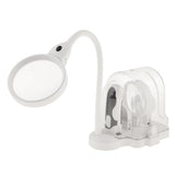LED Magnifying Glass Handheld 2.5X 5X 16X 90MM 75MM 37MM Plug