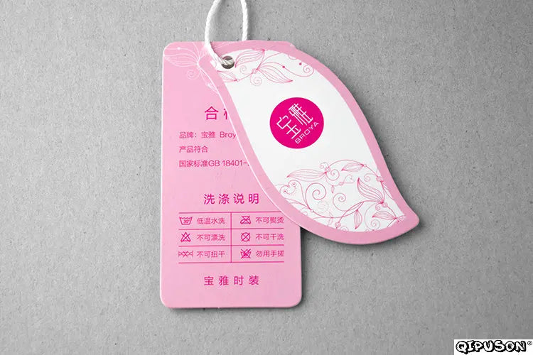 Garment Tags Clothing Labels Sticker Business Cards Paper Tags