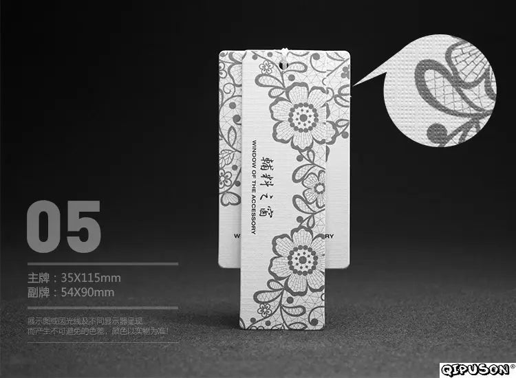 Garment Hangtags, Clothing Labels, Stickers, Jewellery Tags
