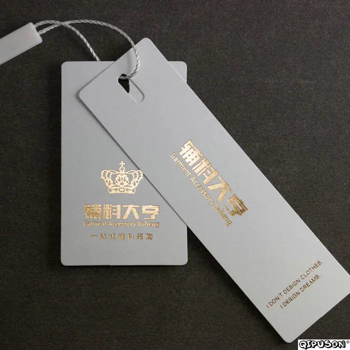 Garment Tags Clothing Labels Sticker Jewellery Tags