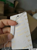 Garment Tags Hangtag Clothing Labels Sticker Packaging Jewellery Tags