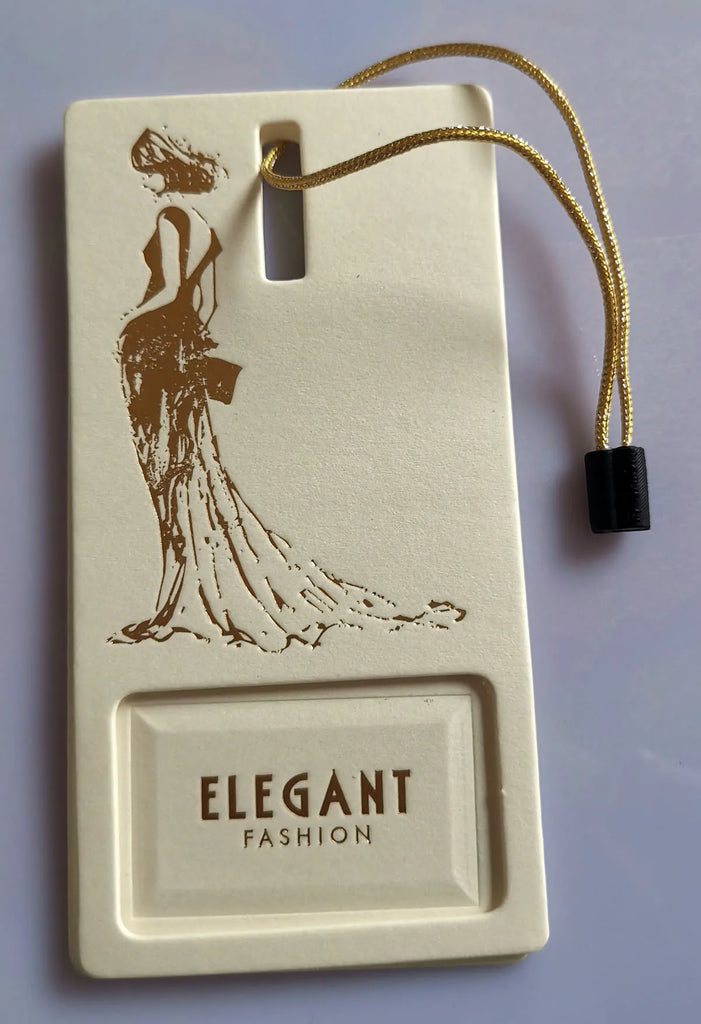DHYB clothing hang tag customized tags bags