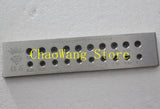 DIAMOND Hexagonal Tungsten Carbide Jewelry Making Drawplate