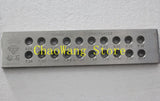 DIAMOND Hexagonal Tungsten Carbide Jewelry Making Drawplate