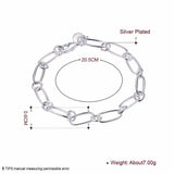 DIB7 Heart Bracelet Women's Jewelry Autism Awareness
