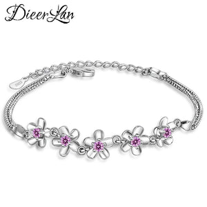Flower Bracelet Men's Women's Jewelry Charm Couple Bracelets