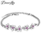 Flower Bracelet Men's Women's Jewelry Charm Couple Bracelets