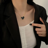 316L Stainless Steel Gothic Woman Clavicle Chain Necklace