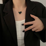 316L Stainless Steel Gothic Woman Clavicle Chain Necklace